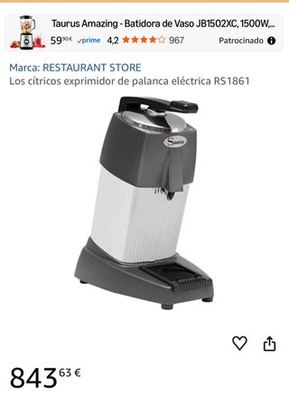 Exprimidor de cítricos Santos