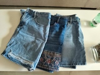 Pantalones negros efecto piel