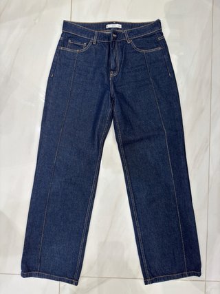 Pantalones vaqueros anchos mujer