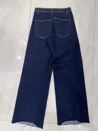 Pantalones vaqueros anchos mujer