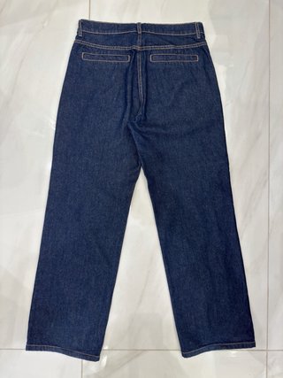 Pantalones vaqueros anchos mujer
