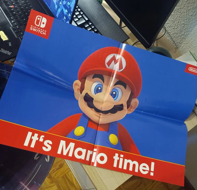 Póster de Mario - Nintendo