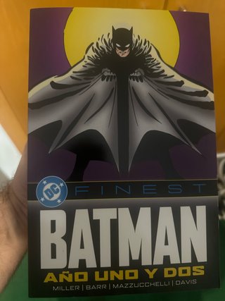 Dc finest batman. año uno y dos
