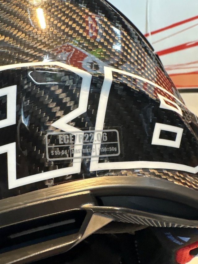 Casco moto S cross Acerbis Carbono