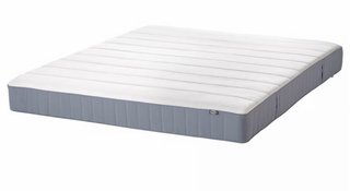 Colchón IKEA Vesteröy 140x200 cm Firme Azul