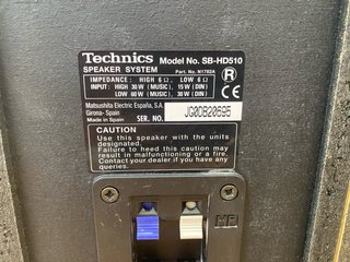 Altavoces Technics SB-HD510 Marrones/Grises