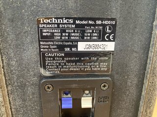 Altavoces Technics SB-HD510 Marrones/Grises