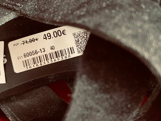 Sandalias Tacón Cuadrado talla 40. Muy cómodas!