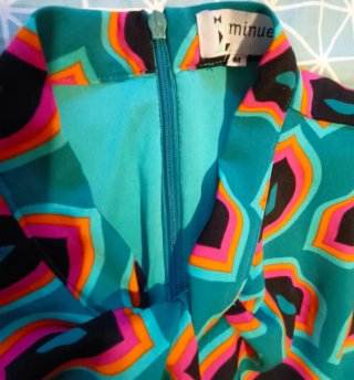 Vestido Minueto Estampado Labios