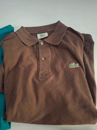 Lote 6 polos premium Lacoste y Polo Ralph Lauren