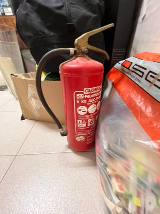 Extintor GLORIA 6 kg ABC