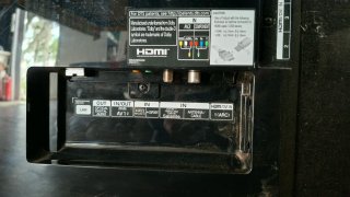 Televisor AVERIADO LG plano curvo