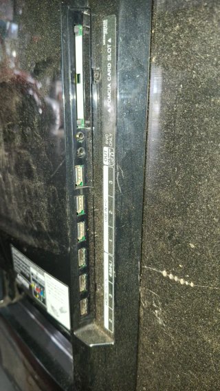 Televisor AVERIADO LG plano curvo