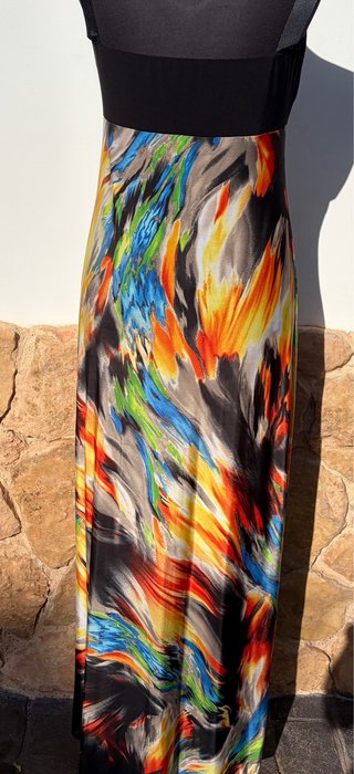 Vestido largo estampado Kaleidoscope