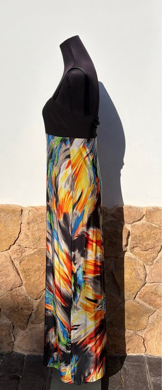 Vestido largo estampado Kaleidoscope