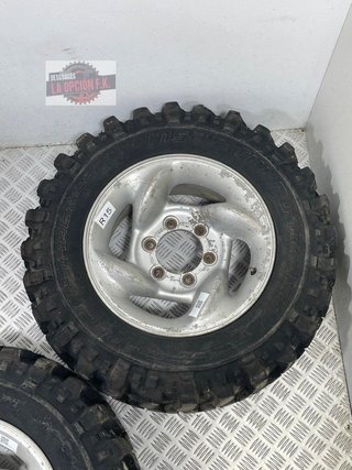 JUEGO LLANTAS Mitsubishi Montero (V60/V70)(2000->)