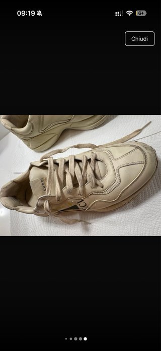 Scarpe Gucci Beige Multicolor