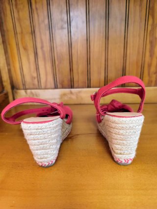 Alpargatas Rojas Cuña Nuevas