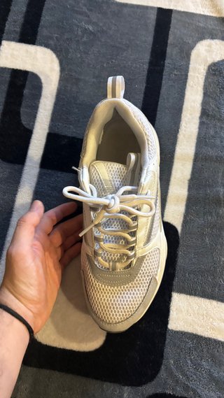 Dior B22 Sneakers Grises y Blancas