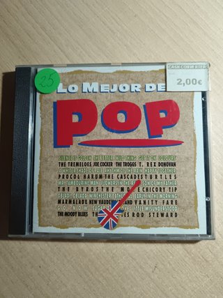 CD Lo Mejor del Pop
