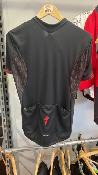 Maillot Specialized Negro/Rojo Talla XS