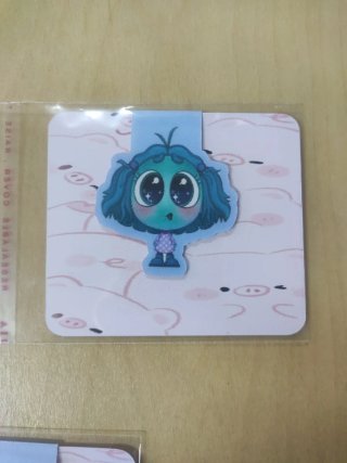 Marcapáginas imantados de personajes