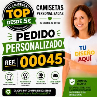 Camiseta Personalizada- ref 00055