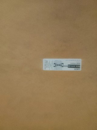 Mesa de centro IKEA LACK 90 × 55 cm