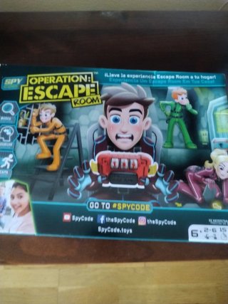 Juego de mesa Operation: Escape Room Spy Code