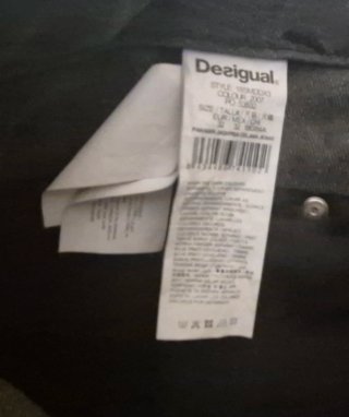 Pantalón vaquero Desigual gris