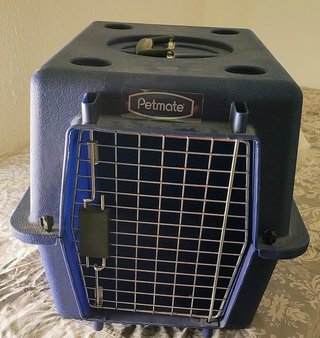 Transportín Petmate Azul Gato/Perro