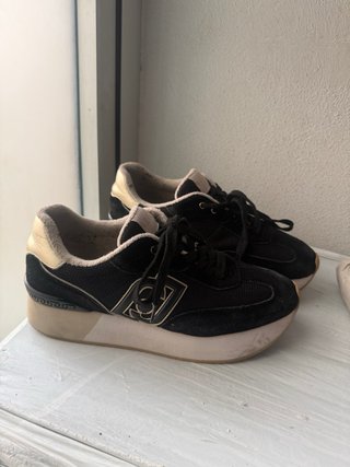 Liu Jo Dreamy 02 Sneakers Negras y Doradas
