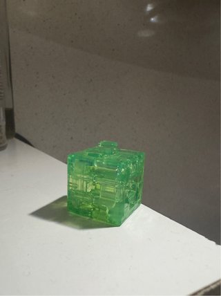 Cubo Minecraft Verde Joy