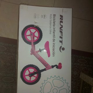Bicicleta de equilibrio RUNFIT niña 2-5 años