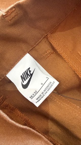 Pantalón Nike Hombre Marrón Talla 36x32