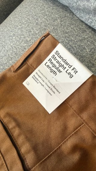 Pantalón Nike Hombre Marrón Talla 36x32