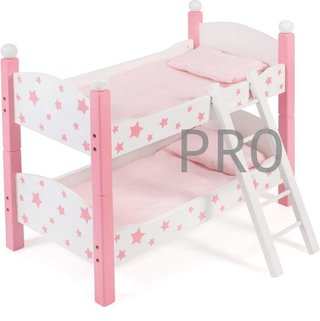 Letto a castello per bambole - Bayer Chic