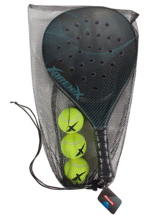Raqueta de Pádel Más 3 pelotas
