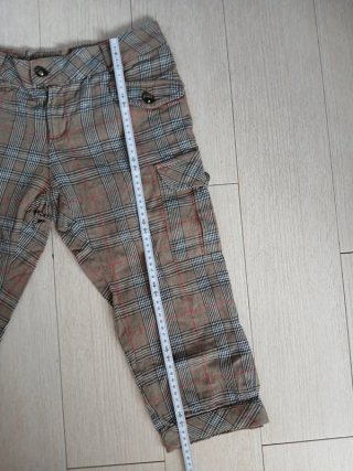 Pantaloni capri cargo Liu Jo a quadri - Tg. XS