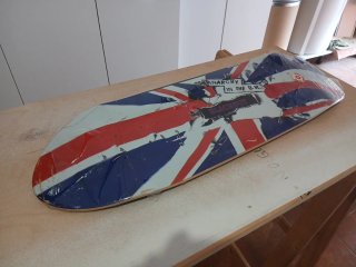 Tabla Skate Blackout 9.5 Old School