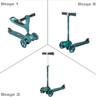 Patinete 3 Ruedas Infantil con Asiento