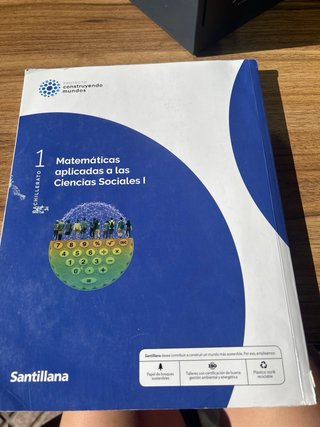 Matemáticas aplicadas a las Ciencias Sociales I...