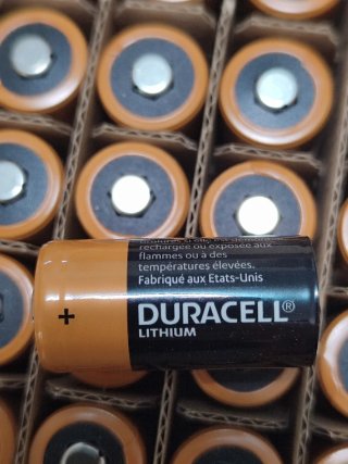 Pilas Duracell CR123A Litio