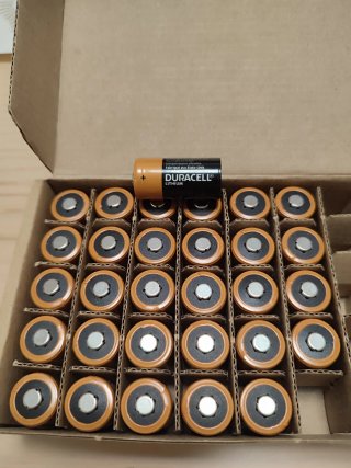 Pilas Duracell CR123A Litio