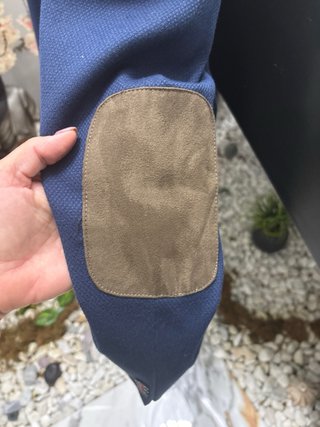 Chaqueta de vestir con coderas