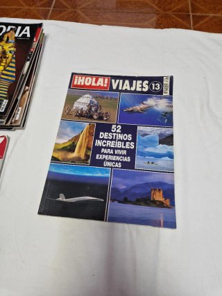 Lote de 18 Revistas de Historia y Viajes