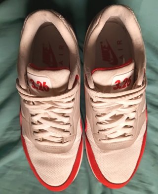 Nike Air Max 1 Rojas y Blancas