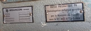 Prensa Neumática 1500 kg