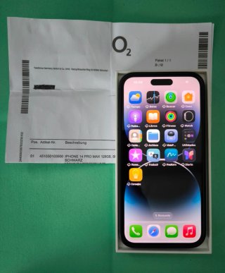 iPhone 14 Pro Max 128GB Negro Espacial