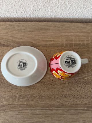 Tazas y Platos Gato Preto